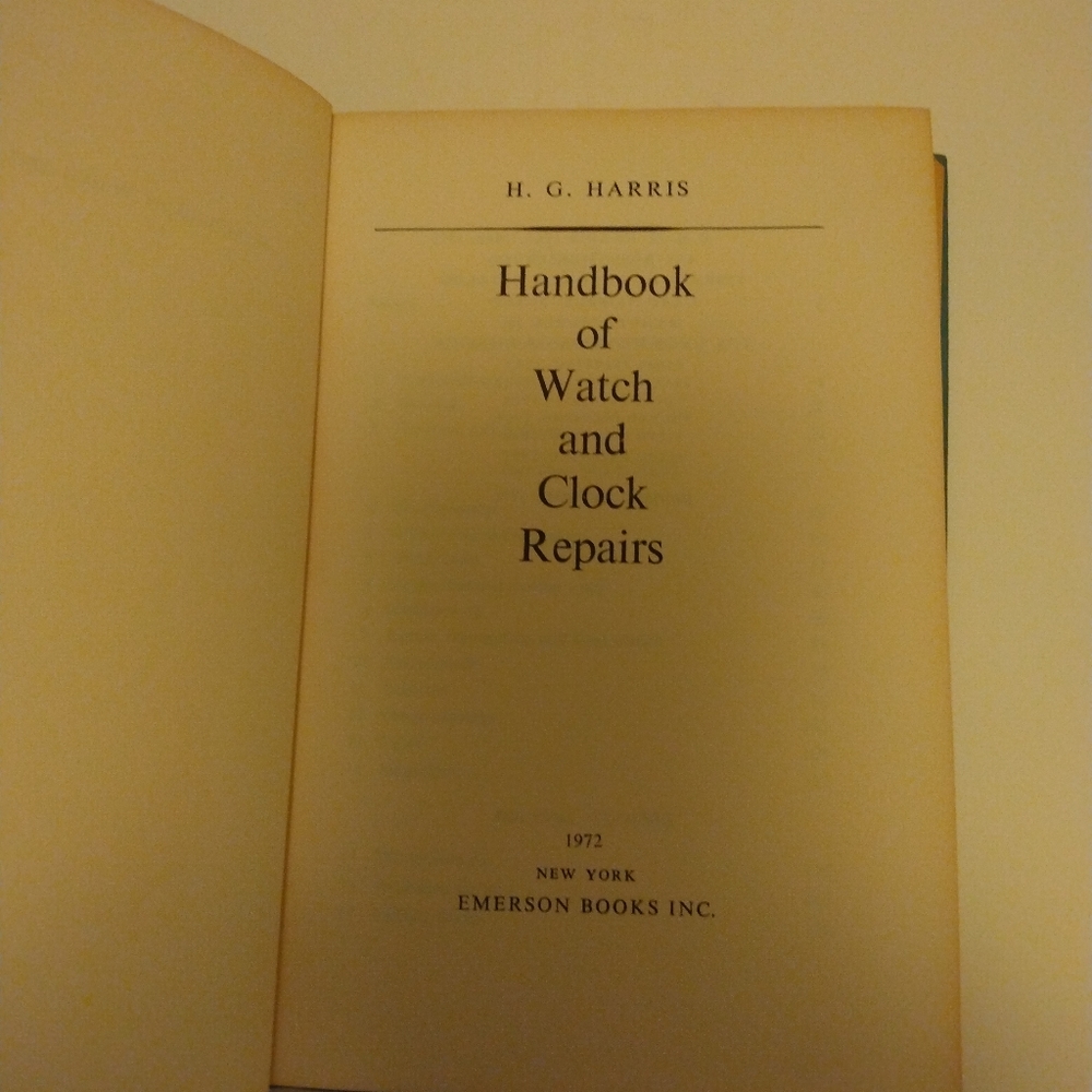 3 Vintage clock repair books. - Picture 8 of 11